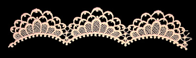 Embroidery Design: Vintage Lace Edition 6 Vol.6 AINL08B  10.17"w X 2.34"h