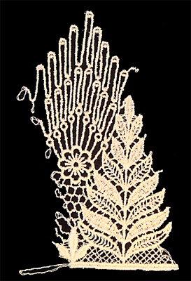 Embroidery Design: Vintage Lace Edition 5 Vol.3 AINL27A  3.40"w X 5.42"h