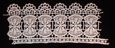 Embroidery Design: Vintage Lace Edition 6 Vol.3 AINL64B  7.50"w X 2.89"h