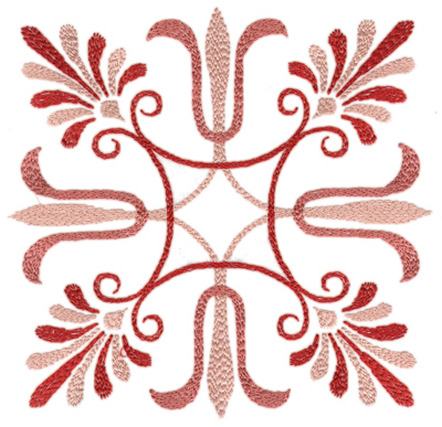 Embroidery Design: Elegant Deco 2 (large)7.87" x 7.76"