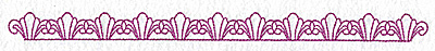 Embroidery Design: Fleur-de-lys design 114 large 10.60w X 0.70h