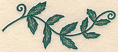 Embroidery Design: Vine medium 5.84w X 2.50h