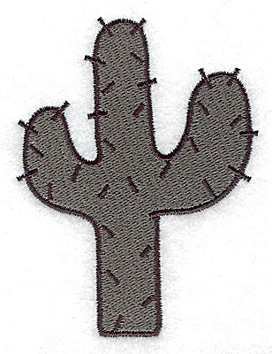 Embroidery Design: Cactus large 2.67w X 3.51h