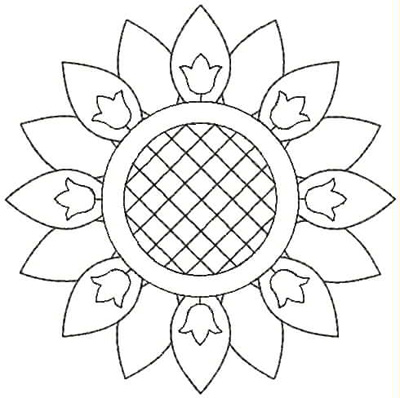 Embroidery Design: QDesign 17A 4.75w X 4.75h