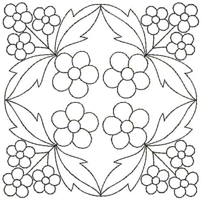Embroidery Design: QDesign 27A 4.81w X 4.81h