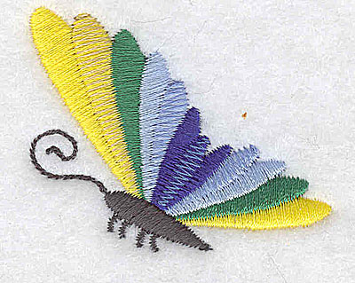 Embroidery Design: Butterfly A  2.06w X 1.69h