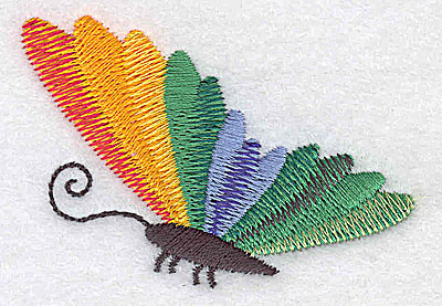 Embroidery Design: Butterfly I 2.51w X 1.77h