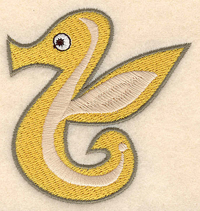 Embroidery Design: Seahorse small 2.86"w X 3.00"h