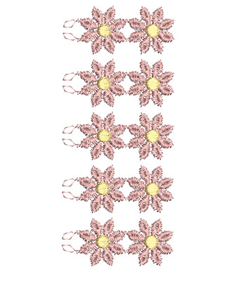 Embroidery Design: Lace from the Vault 14 Design 5 6.00w X 2.49h