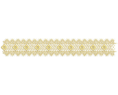 Embroidery Design: Lace from the Vault 15 Design 9 1.76w X 11.31h
