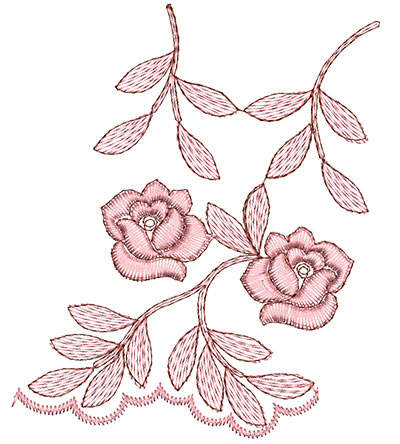Embroidery Design: Heirloom From The Vault 1 Design 1 4.66w X 3.94h