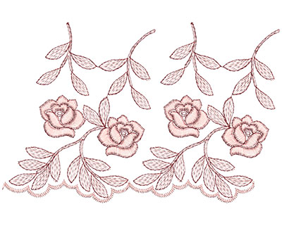 Embroidery Design: Heirloom From The Vault 1 Design 2 4.66w X 7.14h