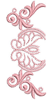 Embroidery Design: Heirloom From The Vault 2 Design 9 3.96w X 1.59h