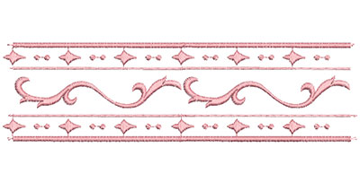 Embroidery Design: Heirloom From The Vault 4 Design 2 2.55w X 9.06h