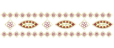 Embroidery Design: Heirloom From The Vault 4 Design 7 2.24w X 9.73h