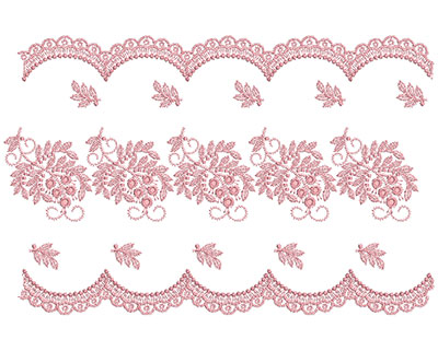 Embroidery Design: Heirloom From The Vault 5 Design 3 7.34w X 11.28h