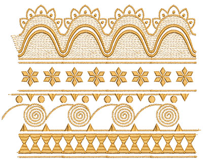 Embroidery Design: Heirloom From The Vault 6 Design 3 7.48w X 9.72h