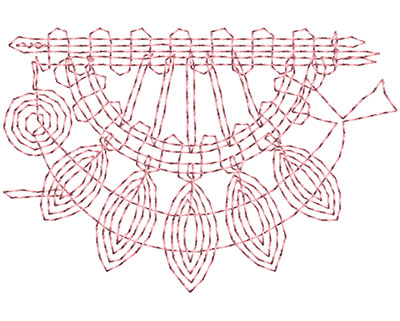 Embroidery Design: Heirloom From The Vault 7 Design 2 1.84w X 2.74h