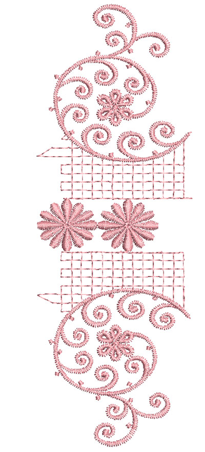 Embroidery Design: Heirloom From The Vault 8 Design 5 7.72w X 2.71h