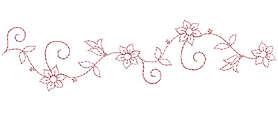 Embroidery Design: Heirloom From The Vault 9 Design 7 3.05w X 11.77h