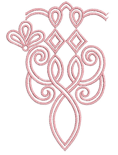 Embroidery Design: Heirloom From The Vault 12 Design 1 5.97w X 4.11h