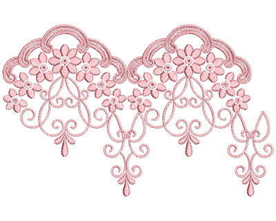 Embroidery Design: Heirloom From The Vault 13 Design 3 5.98w X 9.40h