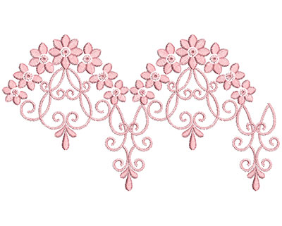 Embroidery Design: Heirloom From The Vault 13 Design 5 5.28w X 9.37h