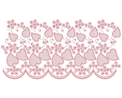 Embroidery Design: Heirloom From The Vault 13 Design 7 5.64w X 11.31h
