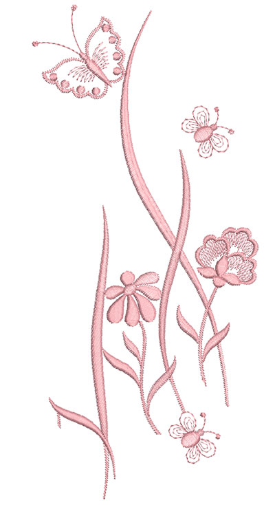 Embroidery Design: Heirloom From The Vault 14 Design 2 5.38w X 11.73h