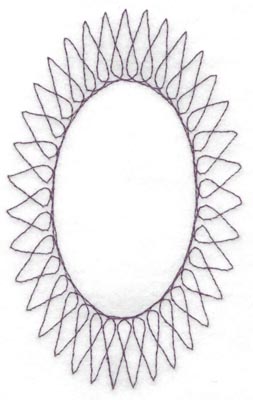 Embroidery Design: Spiral stitch one hundred ten4.00w X 6.50h