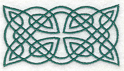 Embroidery Design: Celtic symbol3.50w X 1.89h