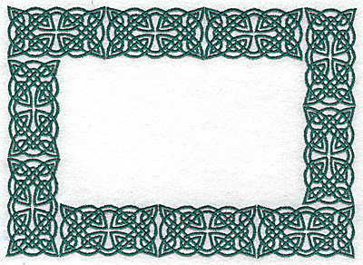Embroidery Design: Celtic border 6.90w X 4.95h