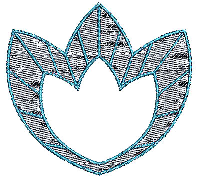 Embroidery Design: Summer floral 2 3.05w X 2.84h