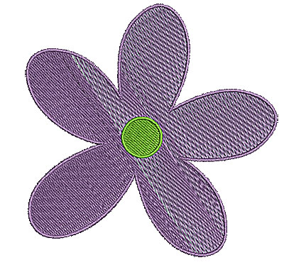 Embroidery Design: Summer flower 15 4.24w X 4.25h
