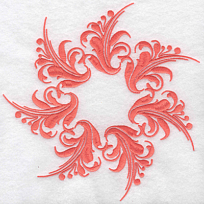 Embroidery Design: Swirl element 2B 7.67w X 7.74h