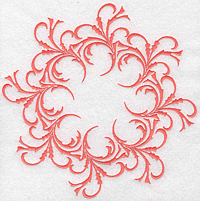 Embroidery Design: Swirl element 3B 7.80w X 7.80h