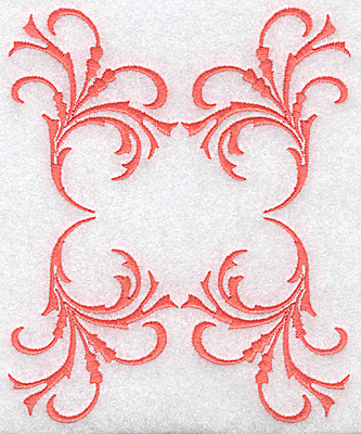 Embroidery Design: Swirl element 3E 4.85w X 5.87h