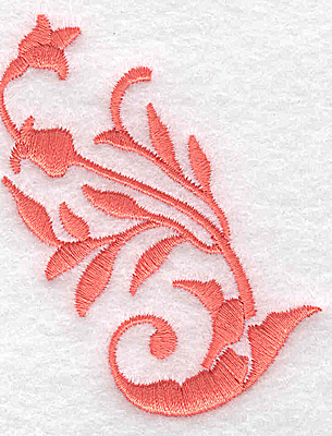 Embroidery Design: Swirl element 4A 2.34w X 2.99h