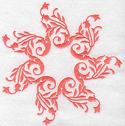 Embroidery Design: Swirl element 4B 7.54w X 7.69h