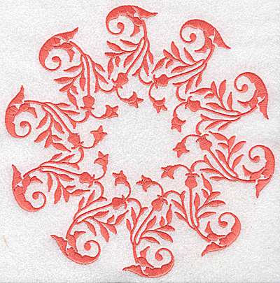 Embroidery Design: Swirl element 4C 7.56w X 7.79h