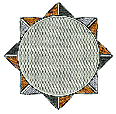 Embroidery Design: Southwest circle 3 6.01w X 6.02h