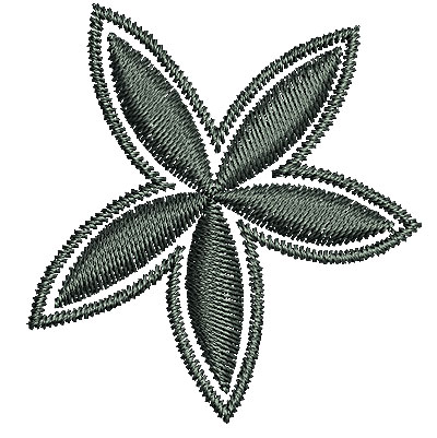 Embroidery Design: Southwestern flower 1 1.50w X 1.59h