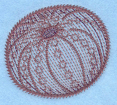 Embroidery Design: Sea urchin  2.53"h x 2.81"w