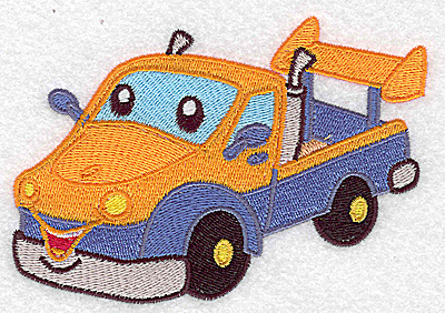 Embroidery Design: Pick-up truck large 4.98w X 3.45h