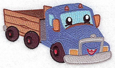 Embroidery Design: Truck large 4.97w X 2.86h