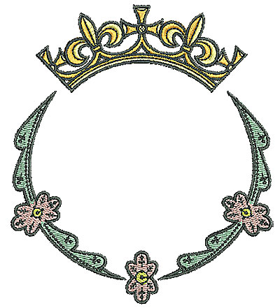 Embroidery Design: Tudor circle design 4.72w X 5.40h