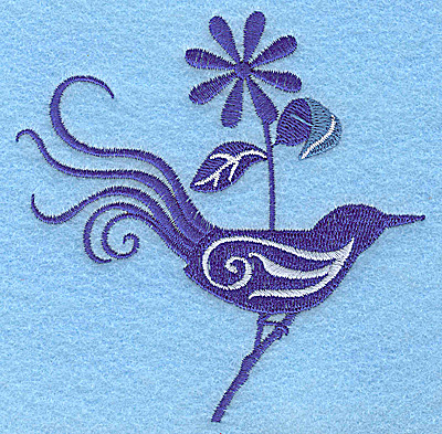 Embroidery Design: Bird A 3.82w X 3.89h