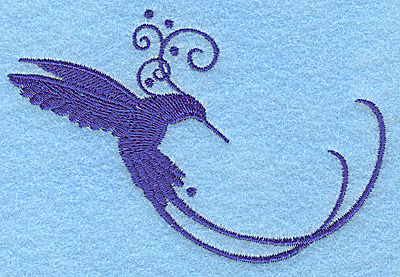 Embroidery Design: Bird F 3.89w X 2.63h