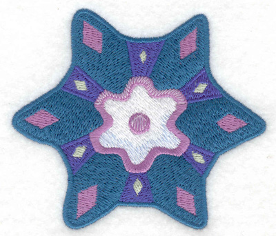 Embroidery Design: Snowflake 2 3.57w X 3.10h