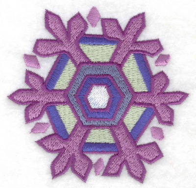 Embroidery Design: Snowflake 4 3.41w X 3.31h